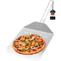 bremermann Pizzaschieber Pizzaheber, klappbarer Griff // Edelstahl, ca. 24 x 55 cm, klappbarer Griff