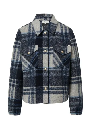 s.Oliver - Indoor-Jacke blau - Gr. - 40