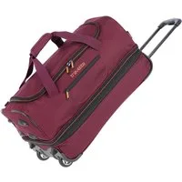 travelite Reisetasche BASICS, verschiedene Größen und Farben, Duffle Bag Reisegepäck Sporttasche Reisebag mit Trolleyfunktion