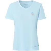 VAUDE Funktionsshirt Skomer Print T-Shirt III mit Blumen-Stickerei