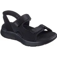 Skechers GO WALK FLEX SANDAL-EASY ENTRY Sandale Sommerschuh, Sandalette, Slip-In mit atmungsaktiver Goga Mat Sohle