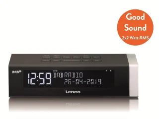 LENCO DAB+/FM Radio CR-630BK, schwarz