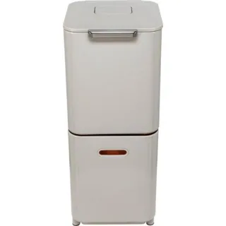 Joseph Joseph Mülleimer Totem 40 L Steingrau