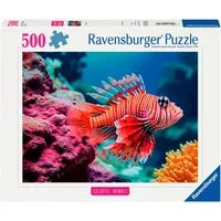 Ravensburger Puzzle Colorful Animals, Red Lionfish, 500 Puzzleteile, Made in Germany