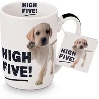 PPD Becher Sommer Tieren Porzellan Tasse / Planzen Kollektion Mug, Porzellan : Hund, Tee/Kaffeetasse / Ideal Als Geschenk Ideal als Geschenk