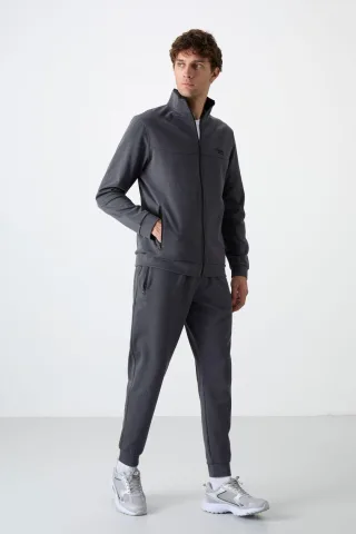 Herren Fleece Sweatshirt und Hose Set
