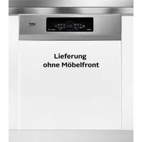 BEKO teilintegrierbarer Geschirrspüler BDSN36461XC, 14 Maßgedecke, SelfDry & CornerIntense – Trocknet selbst, reinigt jede Ecke