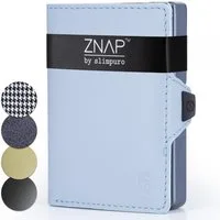 Slimpuro Geldbörse ZNAP Wallet (Set), Portemonnaie RFID-Schutz Bankkarten Geldscheine Münzen Damen Herren