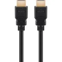 Ultra High-Speed HDMI Kabel mit Ethernet, HDMI 2.1 schwarz, 1,5 Meter