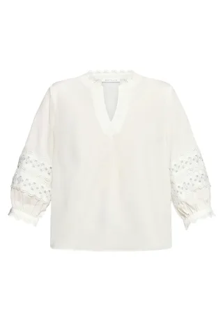 Betty & Co - Casual-Bluse Weiß - Gr. - 40