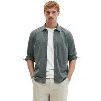 Marc O'Polo Blusenshirt im strukturierten Karo-Jacquard