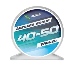 Scolia Acrylglas Pokal - Winner