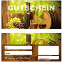 LYSCO Geschenkkarte Geschenkgutscheine Gastronomie Wein Restaurant Weinhandlung, Weinhandel Weintraube Trocken halbtrocken Spritzig Rosé Weiß- Rotwein