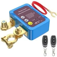VIVIHEYDAY Batteriewächter Drahtloser Ferngesteuerter Auto Trennschalter, 12V, Batterie Trennschalter 240A, Batterie Kill Switch Anti-Diebstahl automatische Abschaltung Schalter für Auto, RV, ATV, LKW, Boot