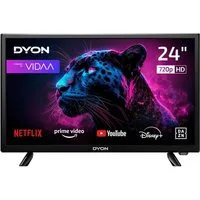 Dyon Movie Smart 24 VX LED-Fernseher (60 cm/24 Zoll, HD ready, Smart TV, 24", 1.366 x 768 (HD), Triple Tuner, CI+, LAN/WiFi, Hotelmodus)