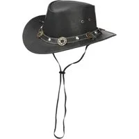 Scippis Cowboyhut (1-St) Echtleder mit Kinnband
