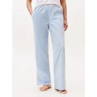 Tommy Hilfiger Underwear Loungehose POPLIN PANTS mit Streifenmuster, Logobund