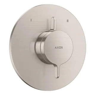 hansgrohe AXOR One Mischer 48415800 Unterputz für 2 Funktionen, Edelstahl Finish