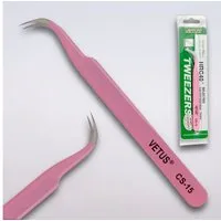 Vetus Pinzette Wimpernverlängerung Pinzette Vetus ST-10 17 CS-11 12 15 5A 6A-SA Set, Für professionelle Wimpernverlängerung, Wimpern, Wimpernstylisten