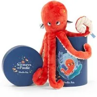 Moulin Roty Kuscheltier Plüschtier Oktopus Paulie weiches Kuscheltier für Babys und Kinder (1-St)