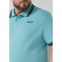 s.Oliver Men Big Sizes Poloshirt mit Logo Print