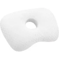 Blusmart Nackenstützkissen Ohrpiercing-Kissen mit Baumwollfüllung, Atmungsaktiv, ergonomisch, Piercingkissen mit 8,9 cm Loch, Für seitliche Piercings und Schläfer