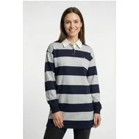 Calvin Klein Jeans Polokleid VARSITY STRIPE MINI POLO Regular fit mit Polokragen