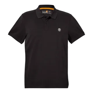 Timberland - "Oyster River" Poloshirt für Herren kurzärmlig (Schwarz)