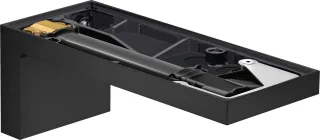 Hansgrohe Wanneneinlauf Axor MyEdition ohne Platte mattschwarz, 47412670 47412670