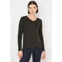 CECIL Langarmshirt aus reiner Baumwolle