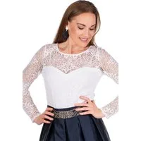 MarJo Blusenbody Blusenbody - HORTENSIA-DALIDA - weiß