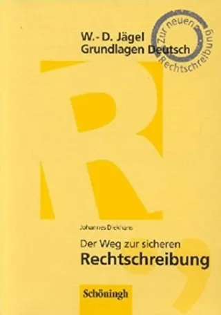 Jägel Wolf-Dietrich : Der Weg zur sicheren Rechtschreibung
