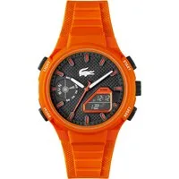 Lacoste Chronograph LC33 2011369, Armbanduhr, Herrenuhr, Silikonarmband, analog, digital