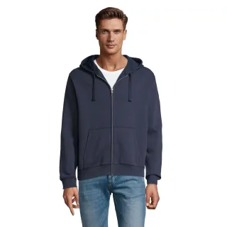 SOLS - "Spike" Hoodie mit durchgehendem Reißverschluss für Herren (Dunkelblau)