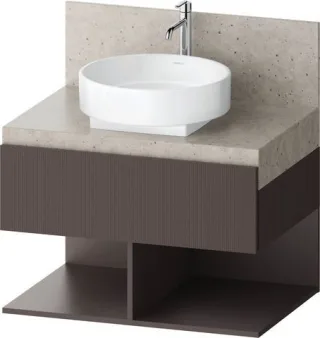 Duravit Balcoon Konsolen-Waschtischunterschrank 600X522 ohne Fach 2 BA50420JGIG0000