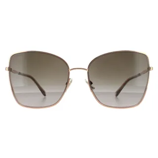 Jimmy Choo ALEXIS/S DDB HA koper goud grijs gradiÃ«nt zonnebril