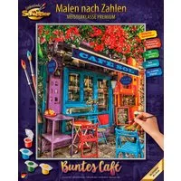 Schipper Malen nach Zahlen Meisterklasse Premium - Buntes Café, Made in Germany