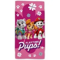 PAW PATROL Strandtuch Baumwolle Strandtuch Frottee Badetuch mit Premium Druck, 70x140 cm
