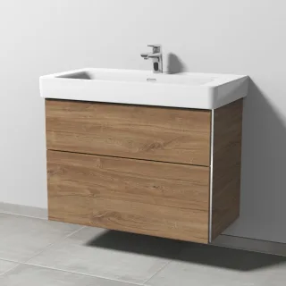 Sanipa 3way Waschtischunterbau zu Laufen Pro S Waschtisch mit 2 Auszügen, Eiche-Kansas BR76959