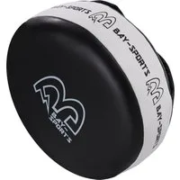 BAY-Sports Boxsack BMB Pratze Rund Tellerpratzen Schlagpolster Schlagkissen Kickboxen (1 Stück, Weich), Selbstverteidigung Thaiboxen Kampfsport Muay Thai Kinder Erwachsene