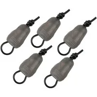 Fox Matrix Schnurverbinder Fox Matrix Super Short Dacron Connector - 5 Gummizug Verbinder, (1-St)