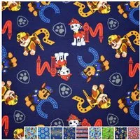 MAGAM-Stoffe Stoff "Paw Patrol", Kinder Jersey ÖKO-TEX Meterware ab 50cm