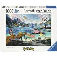Puzzle Pokémon - Vaporeon and Temperate Marine 1000 Teile