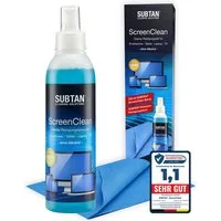 SUBTAN Reinigungs-Set ScreenClean - Bildschirmreiniger Set für Smartphone, Tablet, TV, (1-St)