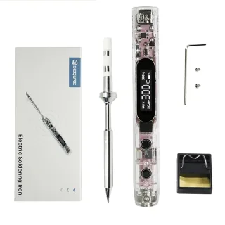 SEQURE SI012 Pro Max TS-B2 Portable OLED Soldering Iron with Color Ambience Light Chinese, English and Russian Menu Appl