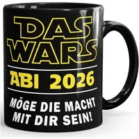 MoonWorks Tasse Kaffee-Tasse Das Wars - Geschenk Abitur 2026 Abschluss -, Keramik