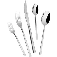 Mulex Besteck-Set Elfaso matt (30-tlg), 6 Personen, Edelstahl