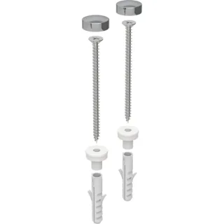 Geberit Ersatzteile Befestigungsmaterial für Stand-WC und Standbidet: hochglanz-verchromt, 500896001 500896001