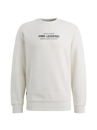 PME Legend - cotton blend sweat bone white - Gr. - L