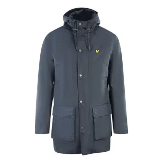 Lyle & Scott Parka mit Kapuze Marineblaue Jacke